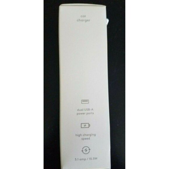 USB Car Charger by Heyday 2-Port Pink 2.1A Tablet & 1A Phone - Picture 2 of 7